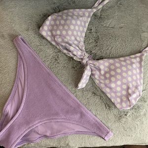 Aerie L two piece swimsuit